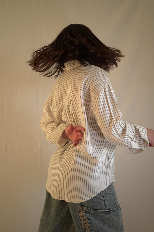 Camisa a rayas básica