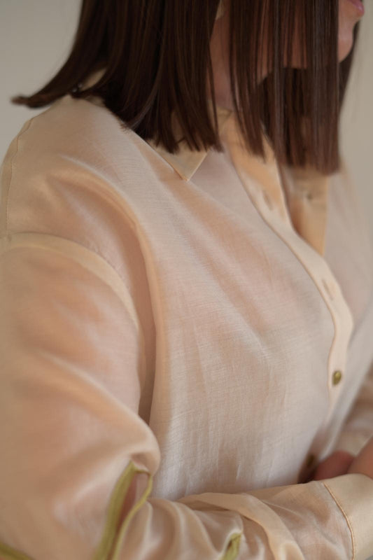 Camisa lencera a juego