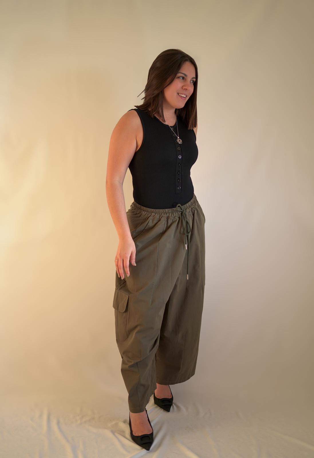 Pantalón Cargo Ancho Edición Limitada