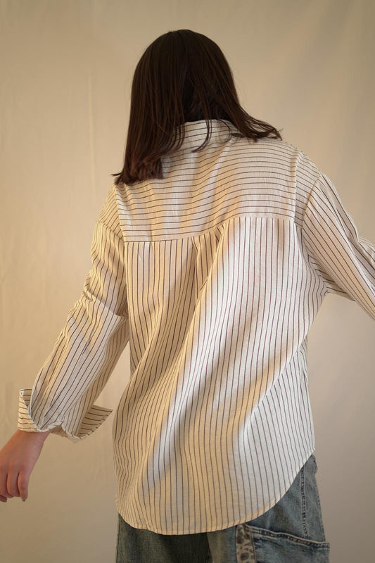 Camisa a rayas básica