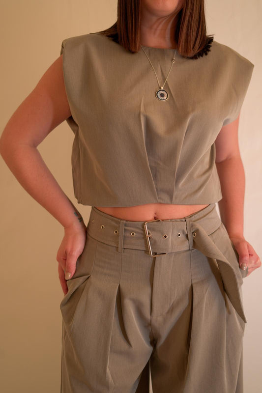 Conjunto Gris de traje