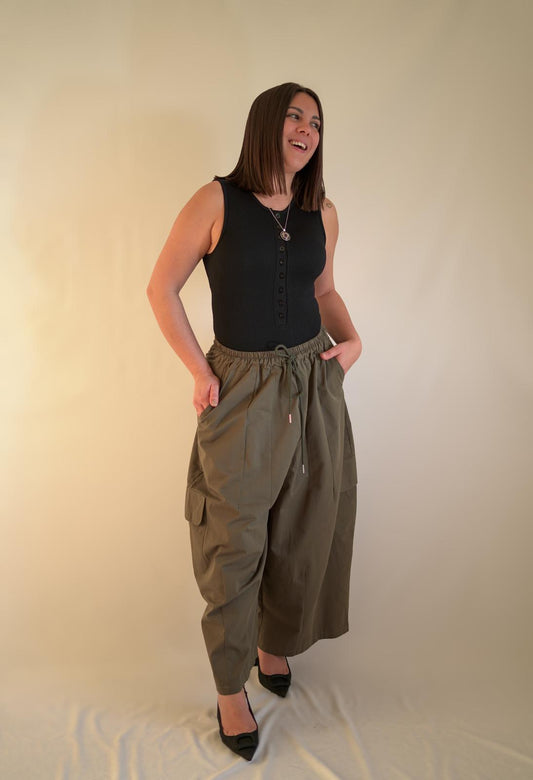 Pantalón Cargo Ancho Edición Limitada